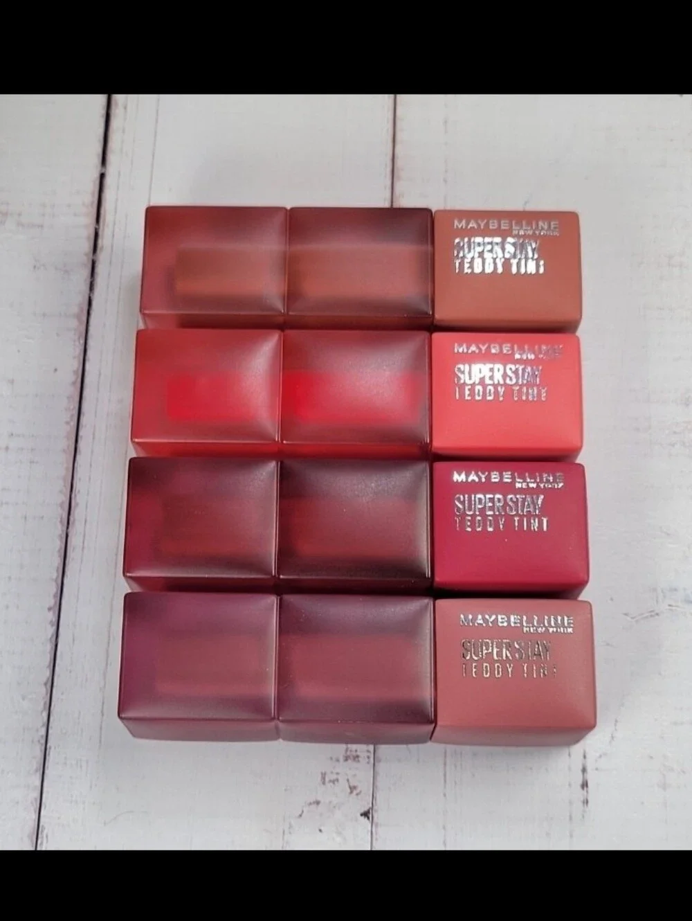 Maybelline Super Stay Teddy Tint Long Lasting Matte Lip Tint Bundle NEW!